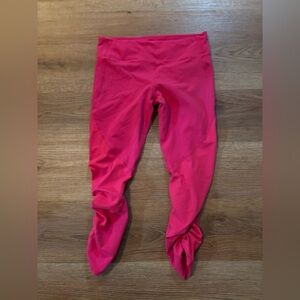 Fabletics hot pink leggings size medium